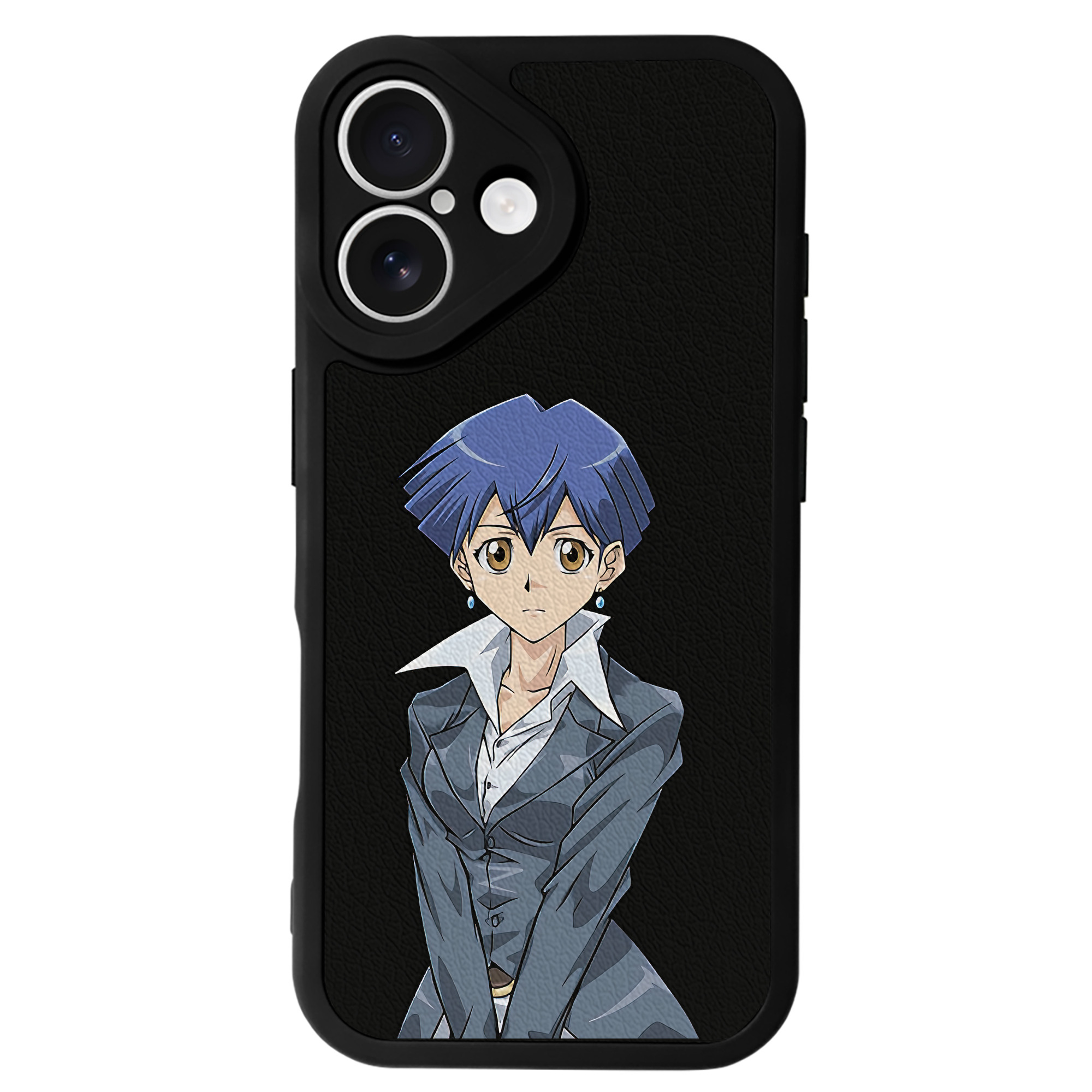 遊☆戯☆王 Yu-Gi-Oh! 【iPhone 16シリーズ対応】シリコンスマホケース（レザー調） 材質：シリコン